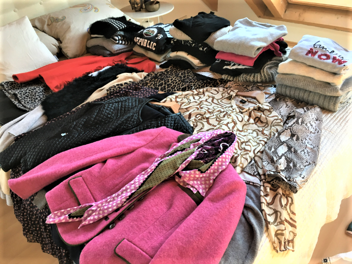 Herbstgarderobe sortieren
