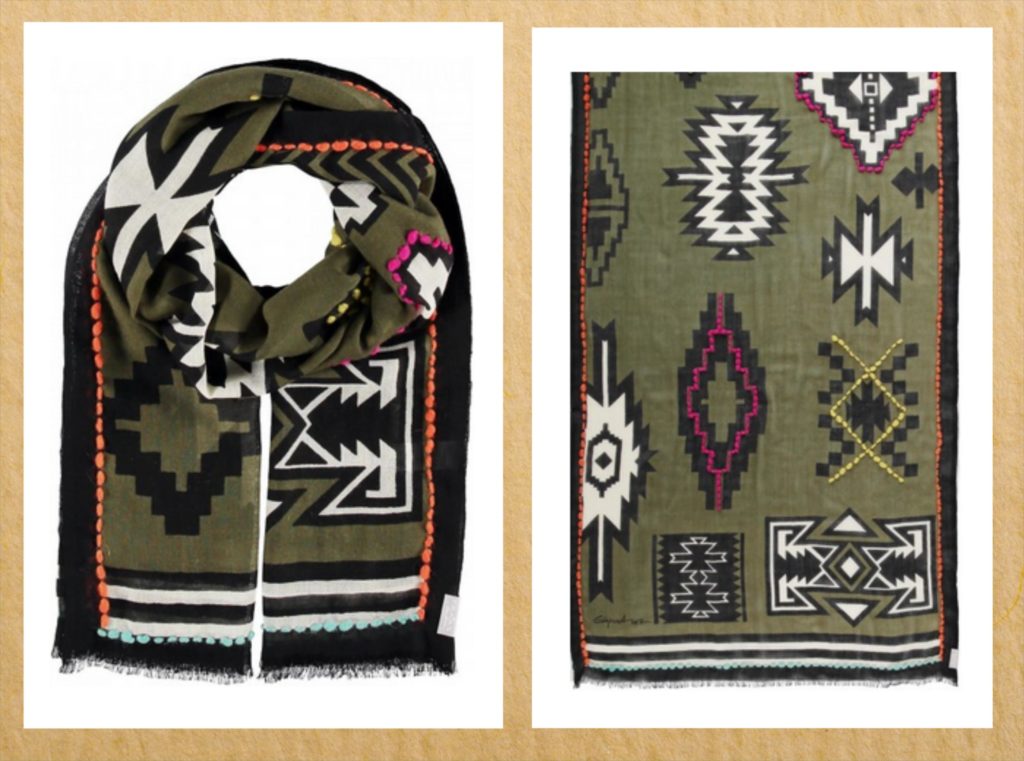 Ethno-Schal Herbst-Accessoires 2019